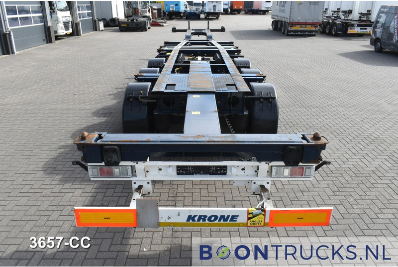 Kontejnerovy návěs/ Výměnná nástavba Krone SD BOX LINER | 2x20-40-45ft HC * LIFT AXLE * BPW/DISC * EXTENDABLE REAR * 9x AVAILABLE: obrázek 7