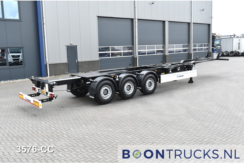 Krone SD BOX LINER NEW / UNREGISTERED | 2x20-40-45ft * LIFT AXLE * DISC BRAKES - Kontejnerovy návěs/ Výměnná nástavba: obrázek 2 Krone SD BOX LINER NEW / UNREGISTERED | 2x20-40-45ft * LIFT AXLE * DISC BRAKES - Kontejnerovy návěs/ Výměnná nástavba: obrázek 2