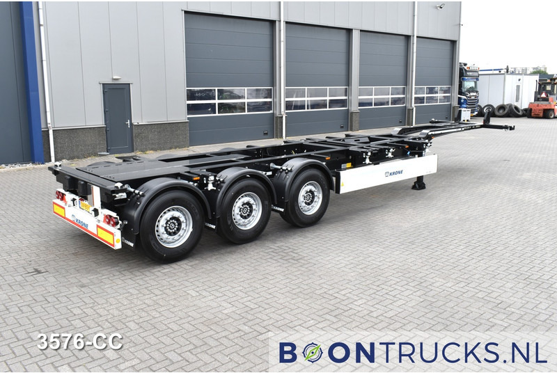 Krone SD BOX LINER NEW / UNREGISTERED | 2x20-40-45ft * LIFT AXLE * DISC BRAKES - Kontejnerovy návěs/ Výměnná nástavba: obrázek 1 Krone SD BOX LINER NEW / UNREGISTERED | 2x20-40-45ft * LIFT AXLE * DISC BRAKES - Kontejnerovy návěs/ Výměnná nástavba: obrázek 1