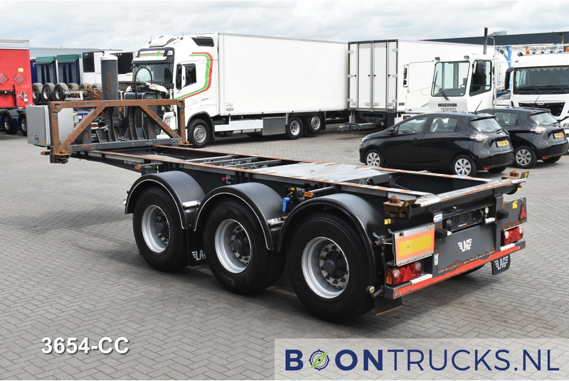 LAG O-3-CC | 20ft TIPPING CHASSIS * 24v SELF SUPPORT * LIFT AXLE * BPW / DISC - Kontejnerovy návěs/ Výměnná nástavba: obrázek 2 LAG O-3-CC | 20ft TIPPING CHASSIS * 24v SELF SUPPORT * LIFT AXLE * BPW / DISC - Kontejnerovy návěs/ Výměnná nástavba: obrázek 2