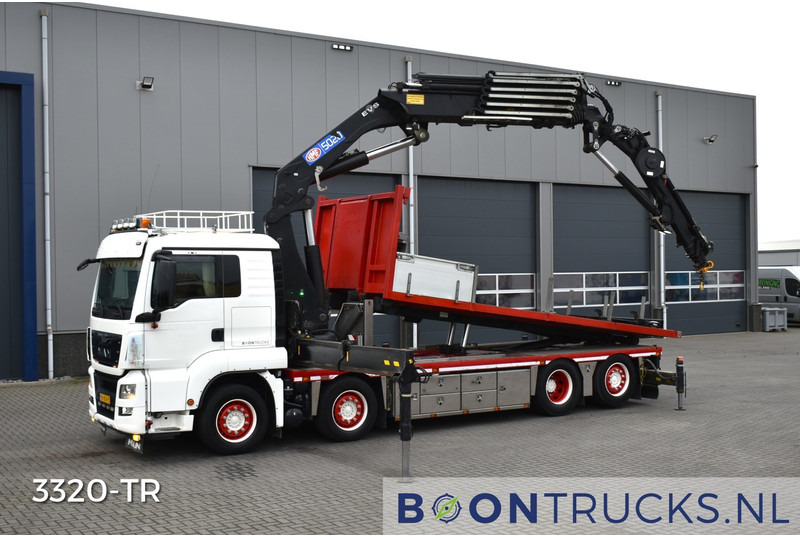 MAN TGS 440 8x2 + HMF 5020-K6 + FJ1000K4 | EURO6 * KABELSYSTEEM 30T * NL TRUCK * TOP! - Auto s hydraulickou rukou: obrázek 1 MAN TGS 440 8x2 + HMF 5020-K6 + FJ1000K4 | EURO6 * KABELSYSTEEM 30T * NL TRUCK * TOP! - Auto s hydraulickou rukou: obrázek 1