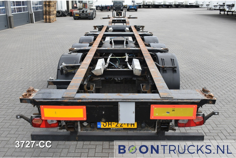 Pacton T3-007 | 2x20-40-45ft HC * FIXED CHASSIS * LIFT AXLE * NL TRAILER - Kontejnerovy návěs/ Výměnná nástavba: obrázek 5 Pacton T3-007 | 2x20-40-45ft HC * FIXED CHASSIS * LIFT AXLE * NL TRAILER - Kontejnerovy návěs/ Výměnná nástavba: obrázek 5