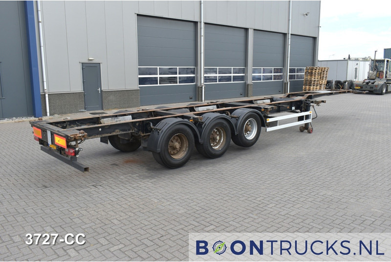 Pacton T3-007 | 2x20-40-45ft HC * FIXED CHASSIS * LIFT AXLE * NL TRAILER - Kontejnerovy návěs/ Výměnná nástavba: obrázek 1 Pacton T3-007 | 2x20-40-45ft HC * FIXED CHASSIS * LIFT AXLE * NL TRAILER - Kontejnerovy návěs/ Výměnná nástavba: obrázek 1