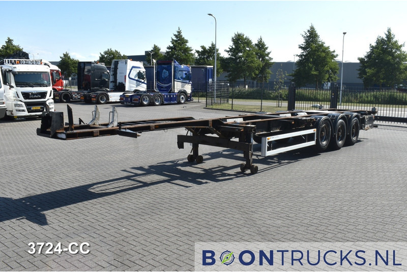 Pacton T3-007 | 2x20-40-45ft HC * LIFT AXLE * BPW * NL TRAILER - Kontejnerovy návěs/ Výměnná nástavba: obrázek 2 Pacton T3-007 | 2x20-40-45ft HC * LIFT AXLE * BPW * NL TRAILER - Kontejnerovy návěs/ Výměnná nástavba: obrázek 2