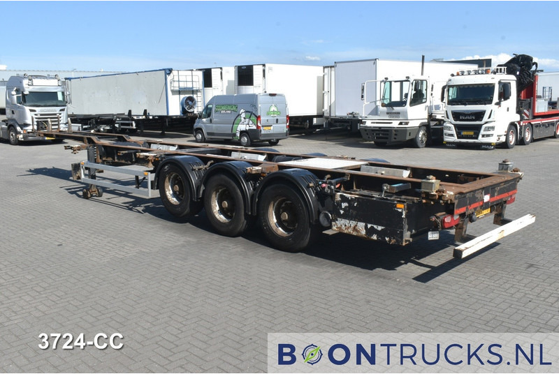 Pacton T3-007 | 2x20-40-45ft HC * LIFT AXLE * BPW * NL TRAILER - Kontejnerovy návěs/ Výměnná nástavba: obrázek 3 Pacton T3-007 | 2x20-40-45ft HC * LIFT AXLE * BPW * NL TRAILER - Kontejnerovy návěs/ Výměnná nástavba: obrázek 3