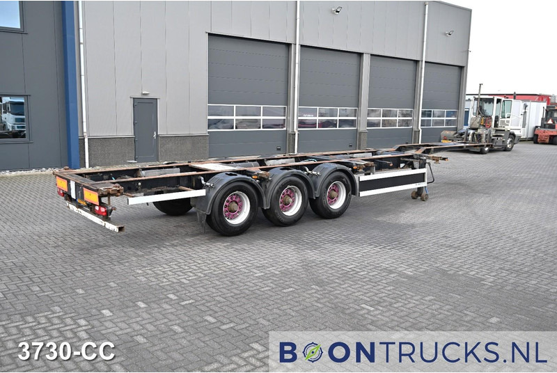 Pacton T3-007 2x20-40-45ft HC * LIFT AXLE * BPW * NL TRAILER - Kontejnerovy návěs/ Výměnná nástavba: obrázek 1 Pacton T3-007 2x20-40-45ft HC * LIFT AXLE * BPW * NL TRAILER - Kontejnerovy návěs/ Výměnná nástavba: obrázek 1