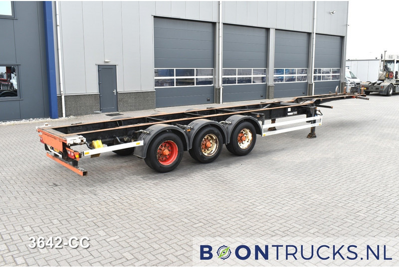 Pacton T3-007 FIXED CHASSIS | 40-45ft HC * 4500 Kg * BPW/DRUM * NL TRAILER - Kontejnerovy návěs/ Výměnná nástavba: obrázek 1 Pacton T3-007 FIXED CHASSIS | 40-45ft HC * 4500 Kg * BPW/DRUM * NL TRAILER - Kontejnerovy návěs/ Výměnná nástavba: obrázek 1