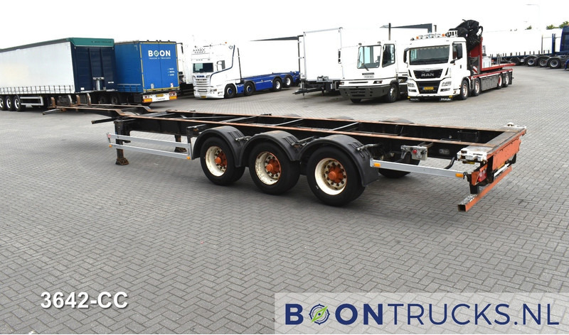 Pacton T3-007 FIXED CHASSIS | 40-45ft HC * 4500 Kg * BPW/DRUM * NL TRAILER - Kontejnerovy návěs/ Výměnná nástavba: obrázek 2 Pacton T3-007 FIXED CHASSIS | 40-45ft HC * 4500 Kg * BPW/DRUM * NL TRAILER - Kontejnerovy návěs/ Výměnná nástavba: obrázek 2