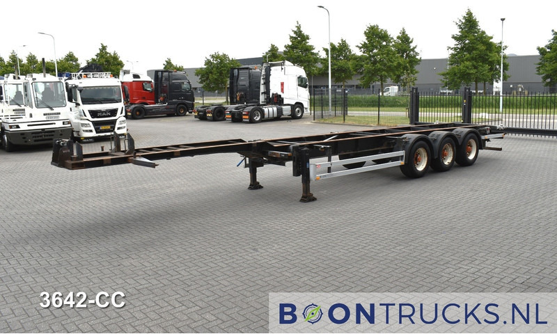 Pacton T3-007 FIXED CHASSIS | 40-45ft HC * 4500 Kg * BPW/DRUM * NL TRAILER - Kontejnerovy návěs/ Výměnná nástavba: obrázek 4 Pacton T3-007 FIXED CHASSIS | 40-45ft HC * 4500 Kg * BPW/DRUM * NL TRAILER - Kontejnerovy návěs/ Výměnná nástavba: obrázek 4