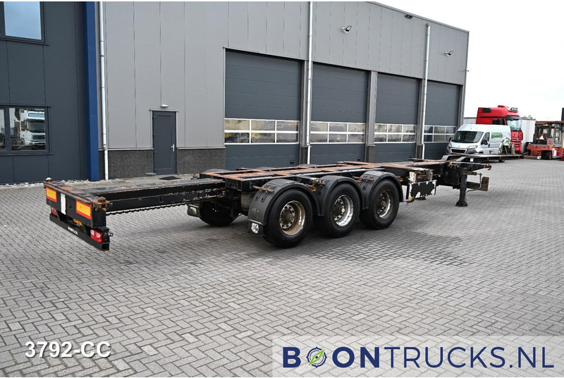 Pacton T3-010 2x20-30-40-45ft HC * 2x EXTENDABLE * 1x LIFT AXLE * NL TRAILER - Kontejnerovy návěs/ Výměnná nástavba: obrázek 2 Pacton T3-010 2x20-30-40-45ft HC * 2x EXTENDABLE * 1x LIFT AXLE * NL TRAILER - Kontejnerovy návěs/ Výměnná nástavba: obrázek 2