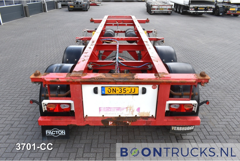 Pacton TXC 233 | 20ft * 2980 Kg * BPW / DRUM * NL TRAILER * 3x AVAILABLE - Kontejnerovy návěs/ Výměnná nástavba: obrázek 2 Pacton TXC 233 | 20ft * 2980 Kg * BPW / DRUM * NL TRAILER * 3x AVAILABLE - Kontejnerovy návěs/ Výměnná nástavba: obrázek 2