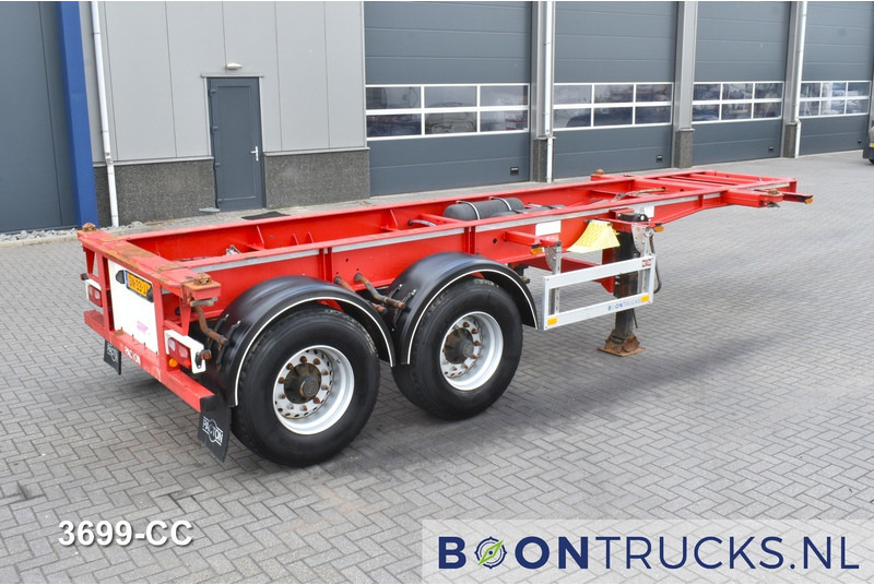 Pacton TXC 233 | 20ft * 2980 Kg * BPW / DRUM * NL TRAILER * 5x AVAILABLE - Kontejnerovy návěs/ Výměnná nástavba: obrázek 1 Pacton TXC 233 | 20ft * 2980 Kg * BPW / DRUM * NL TRAILER * 5x AVAILABLE - Kontejnerovy návěs/ Výměnná nástavba: obrázek 1