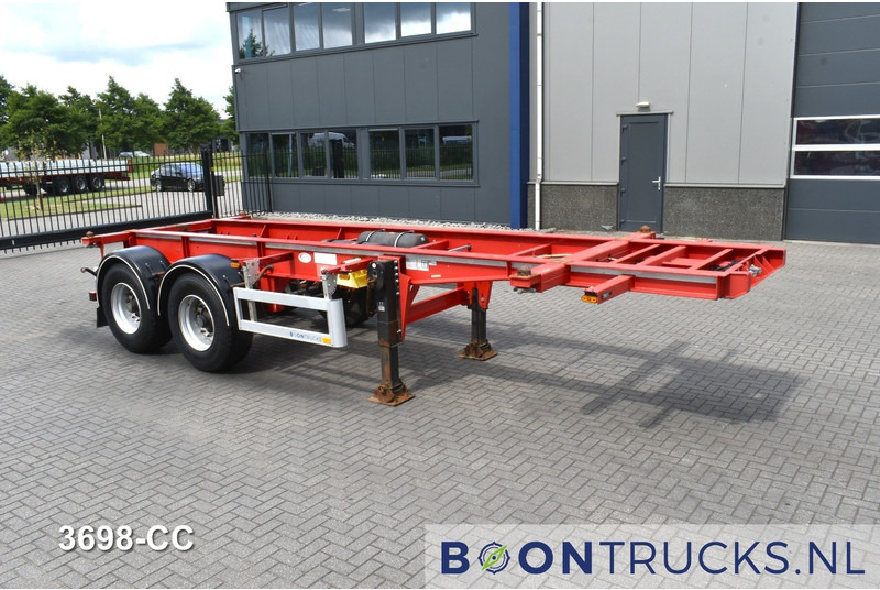 Pacton TXC 233 | 20ft * 2980 Kg * BPW / DRUM * NL TRAILER * 5x AVAILABLE - Kontejnerovy návěs/ Výměnná nástavba: obrázek 4 Pacton TXC 233 | 20ft * 2980 Kg * BPW / DRUM * NL TRAILER * 5x AVAILABLE - Kontejnerovy návěs/ Výměnná nástavba: obrázek 4