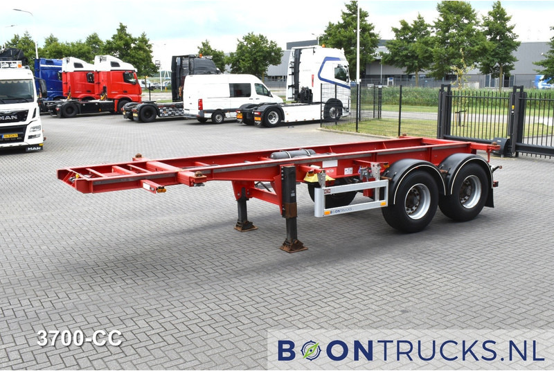 Pacton TXC 233 | 20ft * 2980 Kg * BPW / DRUM * NL TRAILER * 5x AVAILABLE - Kontejnerovy návěs/ Výměnná nástavba: obrázek 4 Pacton TXC 233 | 20ft * 2980 Kg * BPW / DRUM * NL TRAILER * 5x AVAILABLE - Kontejnerovy návěs/ Výměnná nástavba: obrázek 4