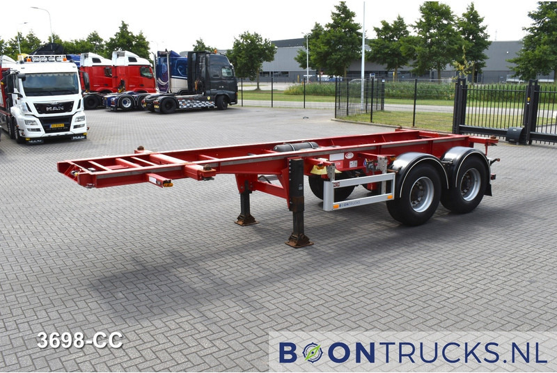 Pacton TXC 233 | 20ft * 2980 Kg * BPW / DRUM * NL TRAILER * 5x AVAILABLE - Kontejnerovy návěs/ Výměnná nástavba: obrázek 5 Pacton TXC 233 | 20ft * 2980 Kg * BPW / DRUM * NL TRAILER * 5x AVAILABLE - Kontejnerovy návěs/ Výměnná nástavba: obrázek 5