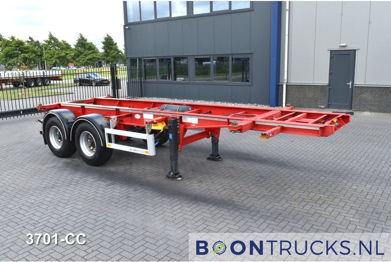 Pacton TXC 233 | 20ft * 2980 Kg * BPW / DRUM * NL TRAILER * 5x AVAILABLE - Kontejnerovy návěs/ Výměnná nástavba: obrázek 4 Pacton TXC 233 | 20ft * 2980 Kg * BPW / DRUM * NL TRAILER * 5x AVAILABLE - Kontejnerovy návěs/ Výměnná nástavba: obrázek 4