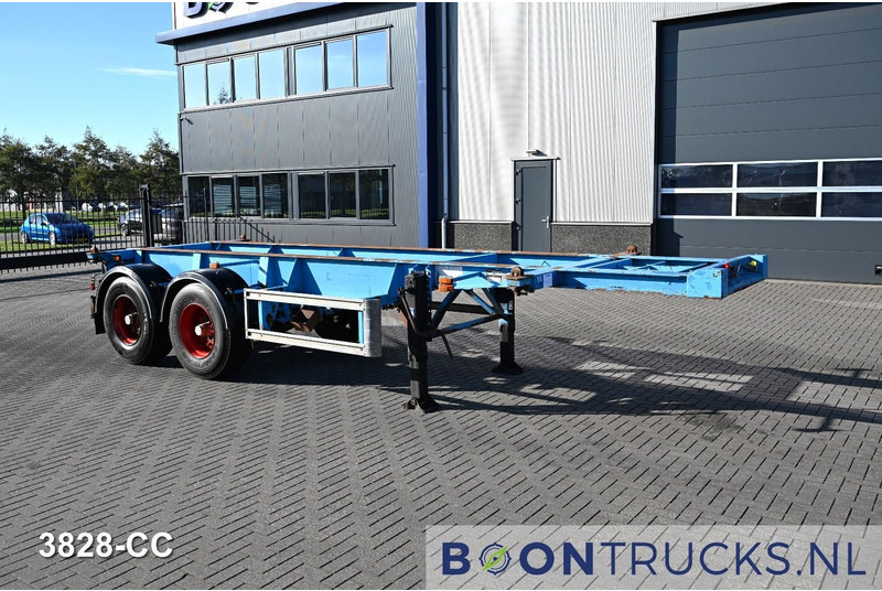 Schweriner Nutzfahrzeuge CS 20 CHASSIS | 20ft * STEEL SUSPENSION * BPW/DRUM * 9x AVAILABLE - Kontejnerovy návěs/ Výměnná nástavba: obrázek 3 Schweriner Nutzfahrzeuge CS 20 CHASSIS | 20ft * STEEL SUSPENSION * BPW/DRUM * 9x AVAILABLE - Kontejnerovy návěs/ Výměnná nástavba: obrázek 3