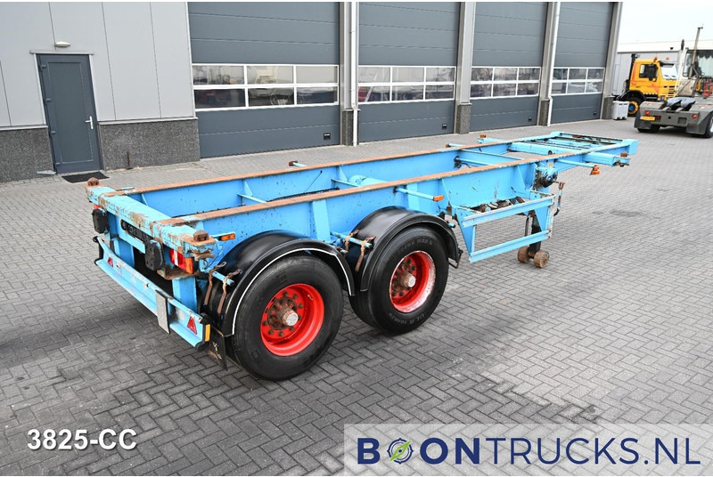Schweriner Nutzfahrzeuge CS 20 CHASSIS | 20ft * STEEL SUSPENSION * BPW / DRUM * 9x AVAILABLE - Kontejnerovy návěs/ Výměnná nástavba: obrázek 1 Schweriner Nutzfahrzeuge CS 20 CHASSIS | 20ft * STEEL SUSPENSION * BPW / DRUM * 9x AVAILABLE - Kontejnerovy návěs/ Výměnná nástavba: obrázek 1