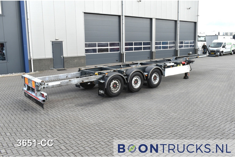 Van Hool A3C002 2x20-30-40-45ft HC * LIFT AXLE * SAF / DISC * EXTENDABLE REAR - Kontejnerovy návěs/ Výměnná nástavba: obrázek 2 Van Hool A3C002 2x20-30-40-45ft HC * LIFT AXLE * SAF / DISC * EXTENDABLE REAR - Kontejnerovy návěs/ Výměnná nástavba: obrázek 2