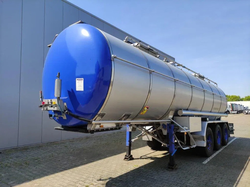 Burg 26165 liter Tankoplegger 1 kamer MET RVS Pomp - Cisternový návěs: obrázek 1 Burg 26165 liter Tankoplegger 1 kamer MET RVS Pomp - Cisternový návěs: obrázek 1