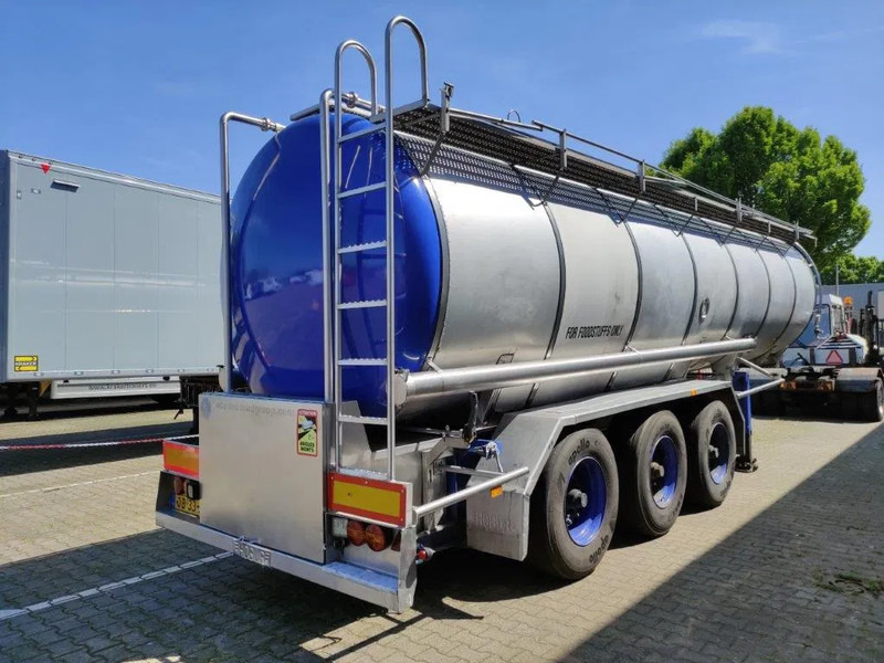 Burg 26165 liter Tankoplegger 1 kamer MET RVS Pomp - Cisternový návěs: obrázek 3 Burg 26165 liter Tankoplegger 1 kamer MET RVS Pomp - Cisternový návěs: obrázek 3