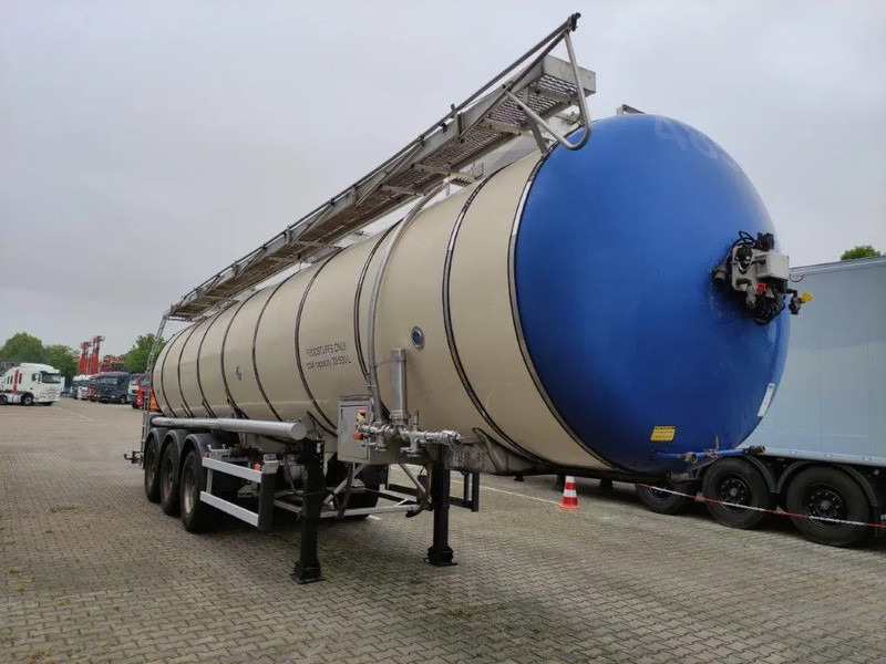 Feldbinder 33500 liter 3 kamer tankoplegger met Unibloc electric pomp - Cisternový návěs: obrázek 5 Feldbinder 33500 liter 3 kamer tankoplegger met Unibloc electric pomp - Cisternový návěs: obrázek 5