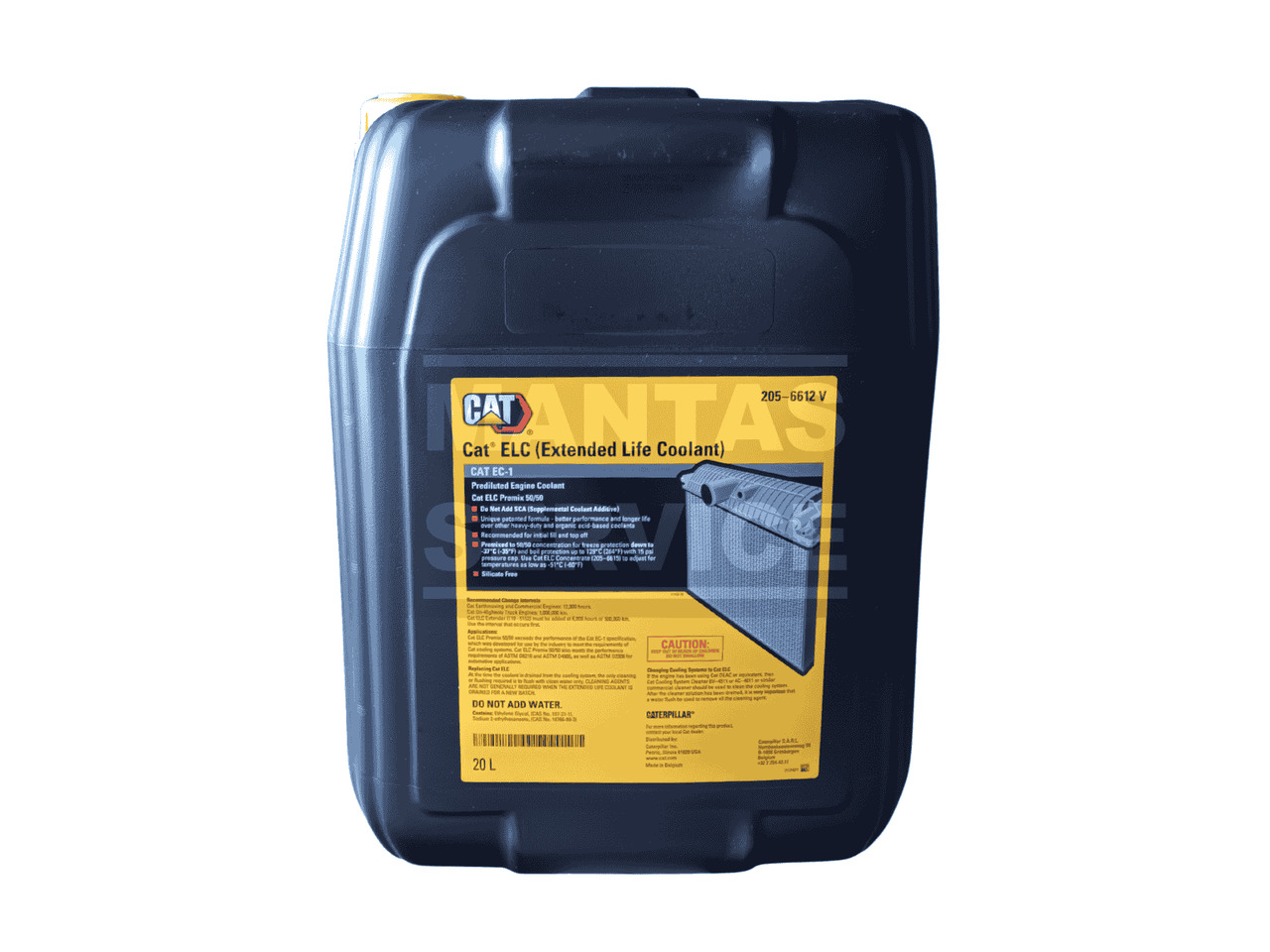CATERPILLAR COOLANT EXTENDED LIFE 50/50 PREMIX 20L 205-6612 - Rýpadlo pro Nákladní auto: obrázek 1 CATERPILLAR COOLANT EXTENDED LIFE 50/50 PREMIX 20L 205-6612 - Rýpadlo pro Nákladní auto: obrázek 1