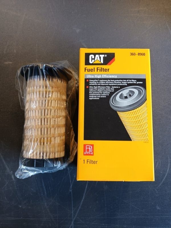 CATERPILLAR ELEMENT FUEL FILTER 360-8960 - Stavební technika: obrázek 1 CATERPILLAR ELEMENT FUEL FILTER 360-8960 - Stavební technika: obrázek 1