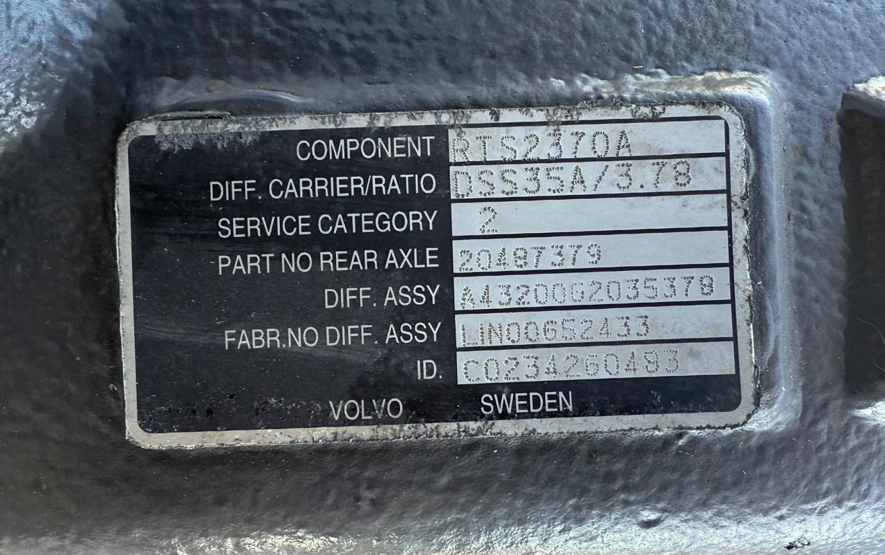 VOLVO Differential Groups 20701332 / 20487379 - Náprava a díly pro Nákladní auto: obrázek 4 VOLVO Differential Groups 20701332 / 20487379 - Náprava a díly pro Nákladní auto: obrázek 4