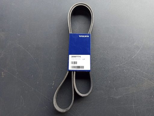 VOLVO V-RIBBET BELT 20997774 - Řemen pro Nákladní auto: obrázek 1 VOLVO V-RIBBET BELT 20997774 - Řemen pro Nákladní auto: obrázek 1