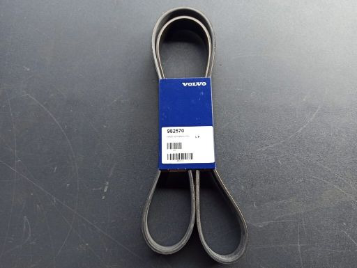 VOLVO V-RIBBET BELT 982570 - Řemen pro Nákladní auto: obrázek 1 VOLVO V-RIBBET BELT 982570 - Řemen pro Nákladní auto: obrázek 1
