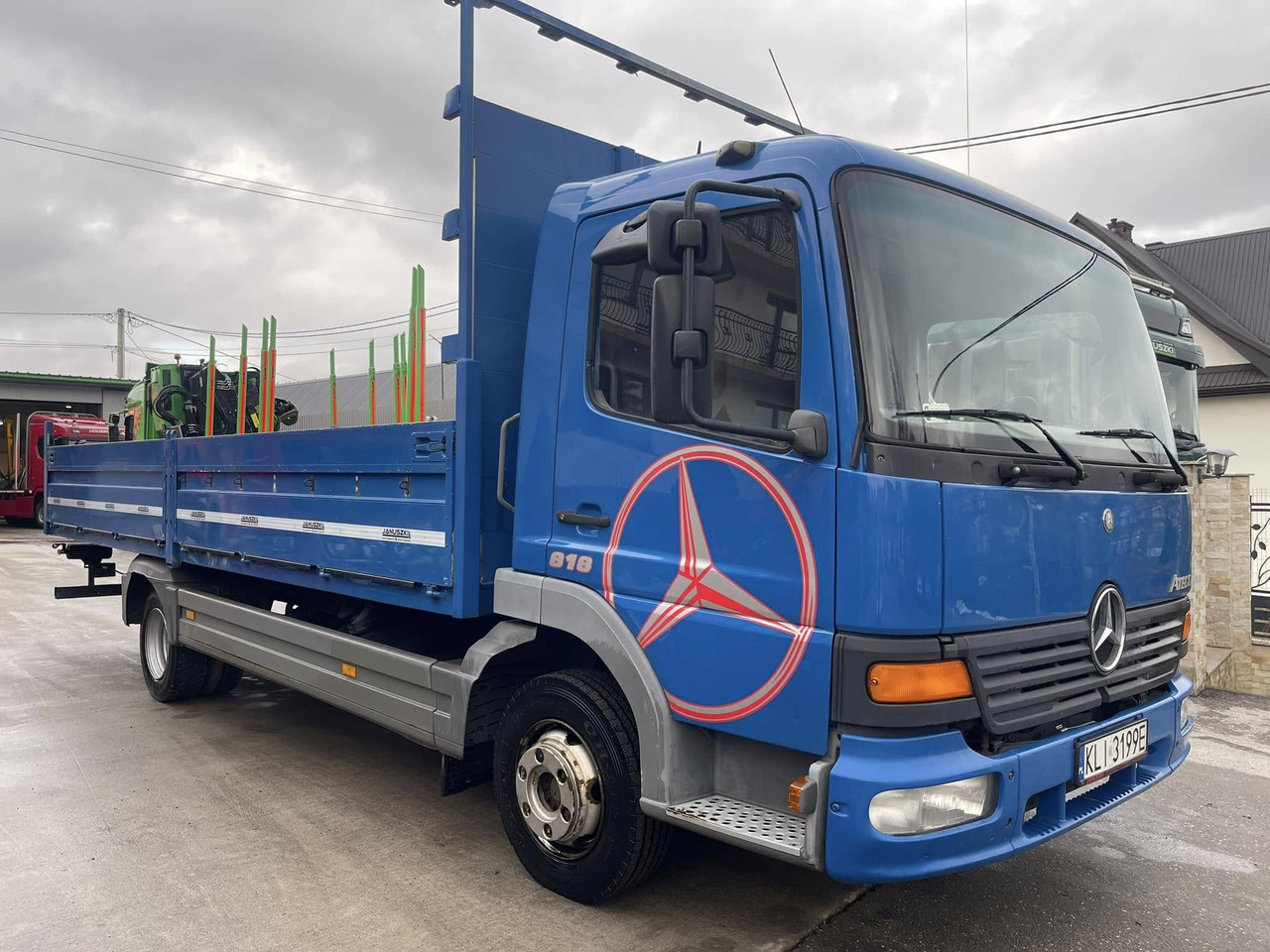 Mercedes Benz Atego 818 - Nákladní automobil valníkový/ Plošinový: obrázek 2 Mercedes Benz Atego 818 - Nákladní automobil valníkový/ Plošinový: obrázek 2