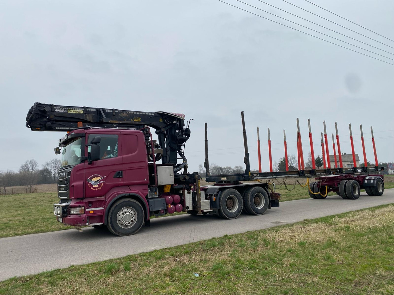 SCANIA R500 - Auto s hydraulickou rukou, Lesovůz: obrázek 2 SCANIA R500 - Auto s hydraulickou rukou, Lesovůz: obrázek 2