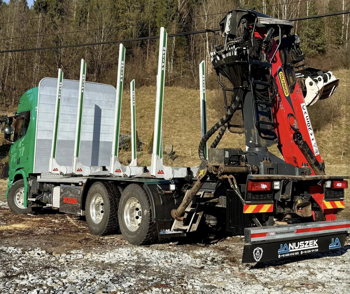 SCANIA R580 - Lesovůz, Auto s hydraulickou rukou: obrázek 4 SCANIA R580 - Lesovůz, Auto s hydraulickou rukou: obrázek 4