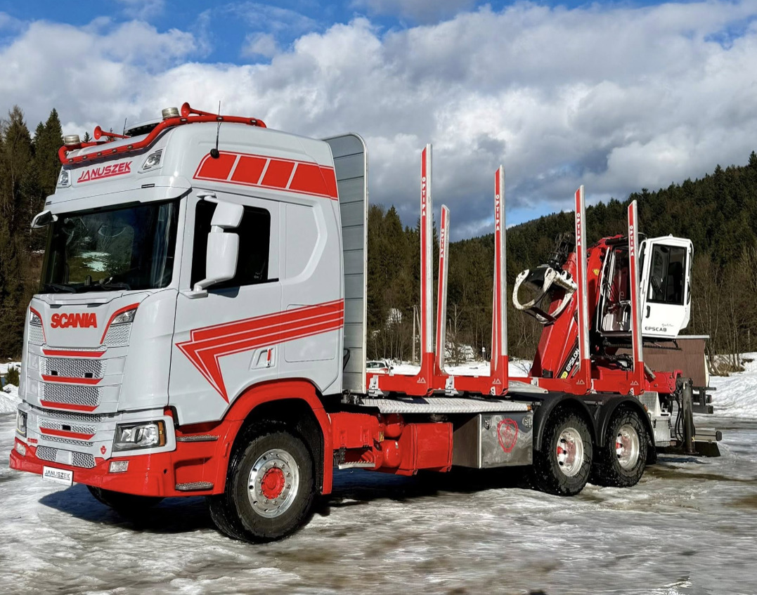 SCANIA R580 - Lesovůz: obrázek 2 SCANIA R580 - Lesovůz: obrázek 2