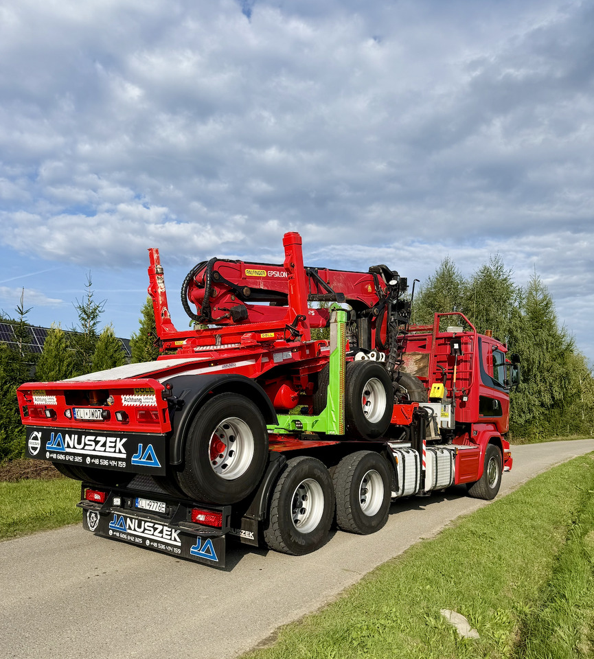 SCANIA R580 - Lesovůz, Auto s hydraulickou rukou: obrázek 5 SCANIA R580 - Lesovůz, Auto s hydraulickou rukou: obrázek 5