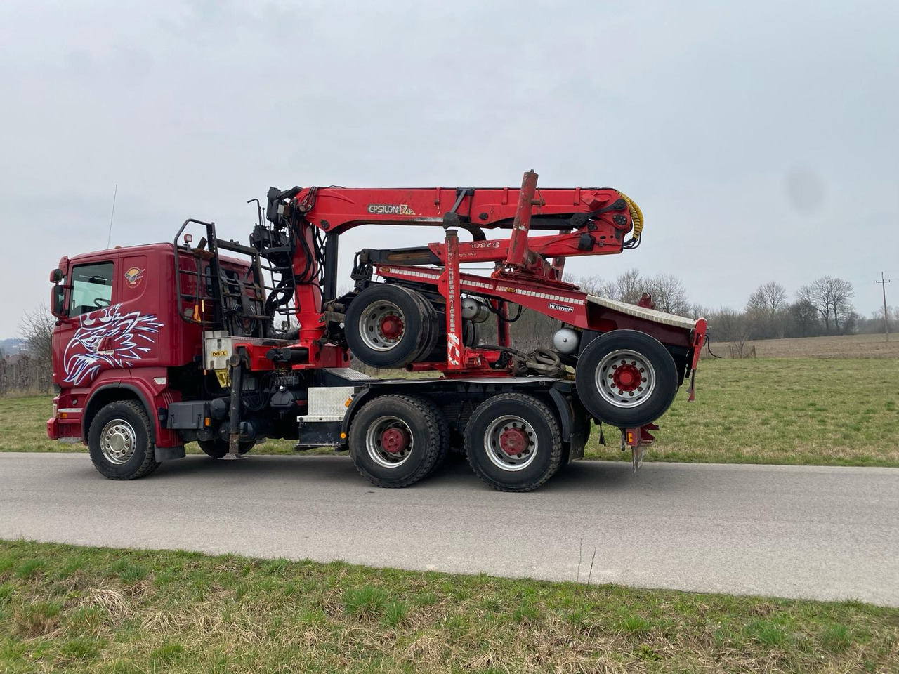 SCANIA R620 - Lesovůz, Auto s hydraulickou rukou: obrázek 2 SCANIA R620 - Lesovůz, Auto s hydraulickou rukou: obrázek 2