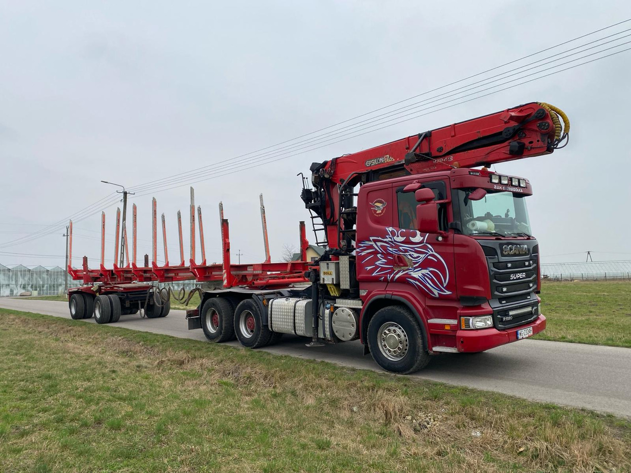 SCANIA R620 - Lesovůz, Auto s hydraulickou rukou: obrázek 4 SCANIA R620 - Lesovůz, Auto s hydraulickou rukou: obrázek 4