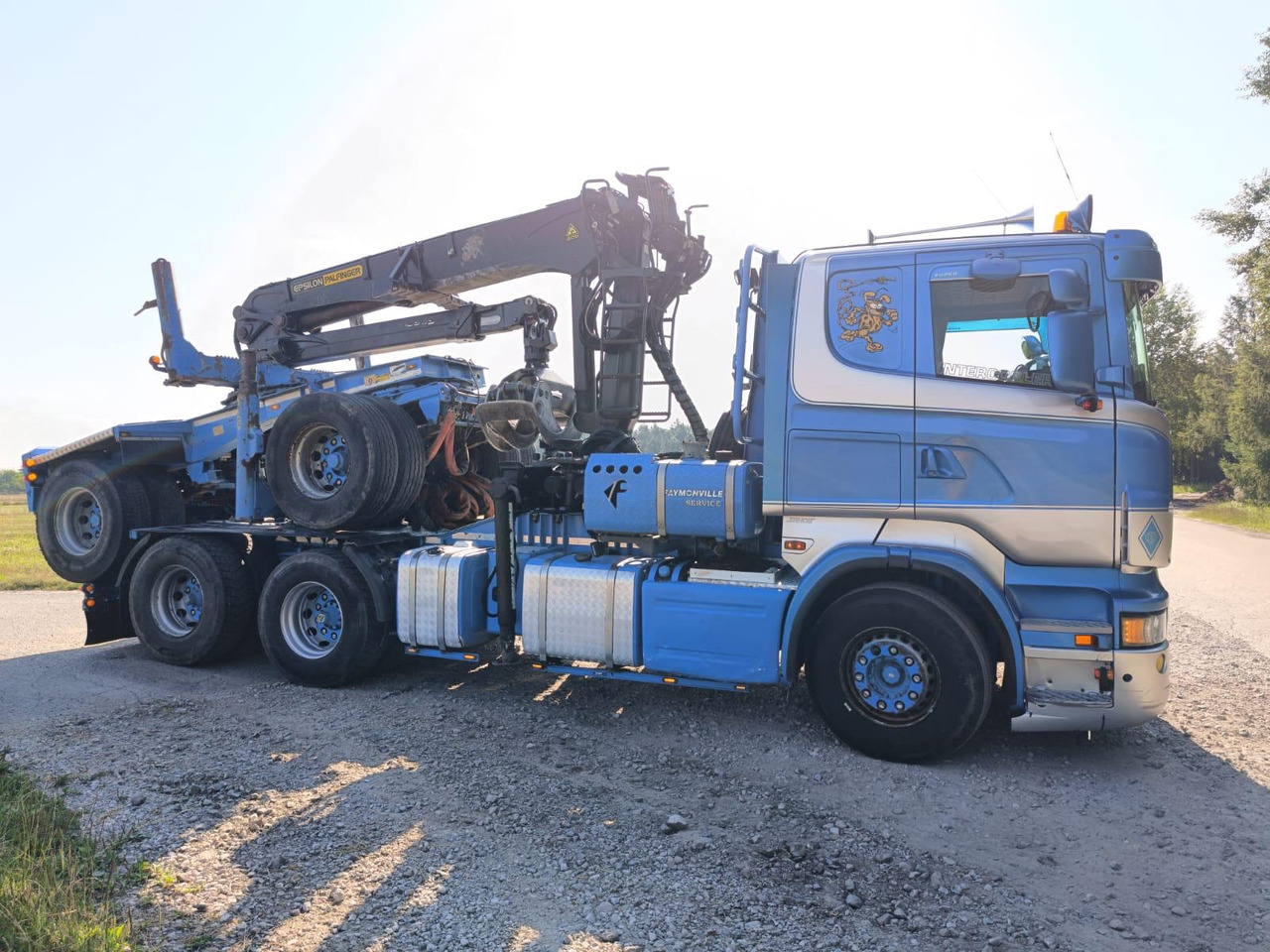 SCANIA R620 V8 - Lesovůz, Auto s hydraulickou rukou: obrázek 5 SCANIA R620 V8 - Lesovůz, Auto s hydraulickou rukou: obrázek 5