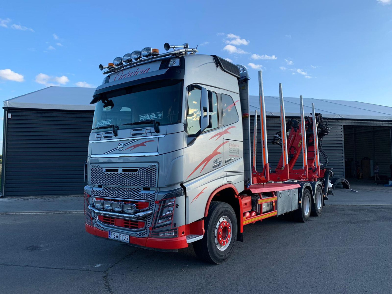 Lesovůz VOLVO FH16 650: obrázek 8