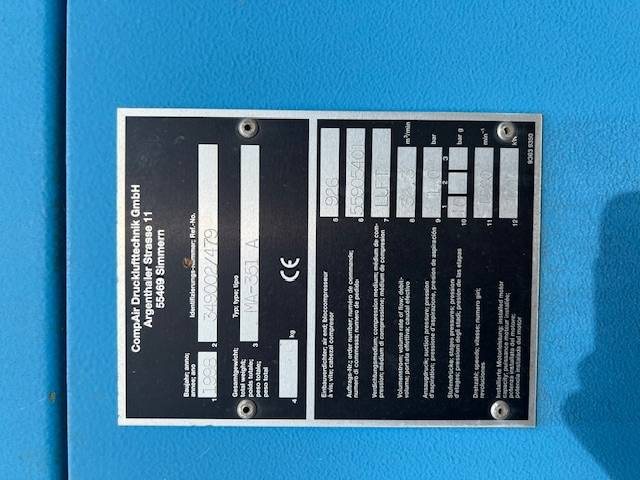 Compair MA-351 A - Mobilní kompresor: obrázek 5 Compair MA-351 A - Mobilní kompresor: obrázek 5