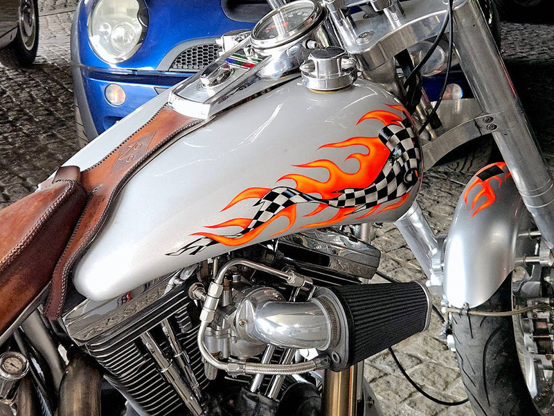 Harley-Davidson Chopper Custom - Motocykl: obrázek 5 Harley-Davidson Chopper Custom - Motocykl: obrázek 5