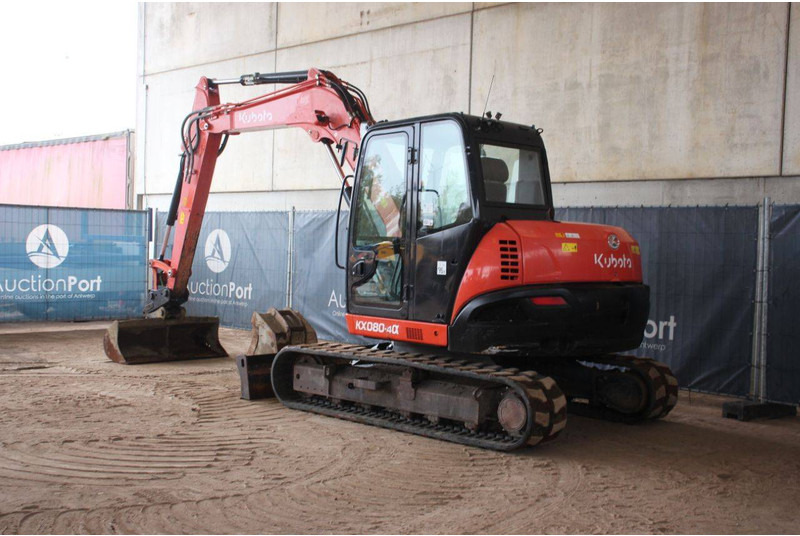 Kubota KX080-4α - Pásové rýpadlo: obrázek 3 Kubota KX080-4α - Pásové rýpadlo: obrázek 3