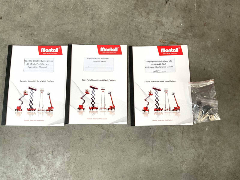 Nový Nůžková plošina Mantall XE-60 Mini: obrázek 7 Nový Nůžková plošina Mantall XE-60 Mini: obrázek 7