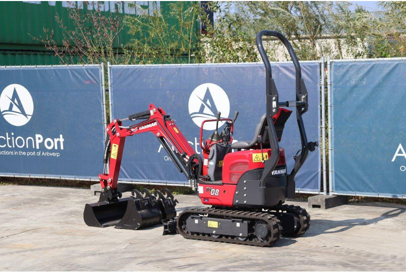Yanmar SV08-1C - Mini rýpadlo: obrázek 3 Yanmar SV08-1C - Mini rýpadlo: obrázek 3