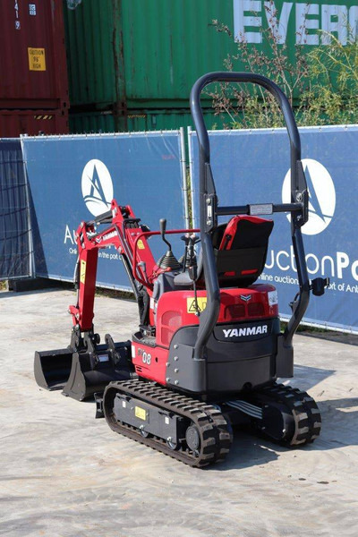 Yanmar SV08-1C - Mini rýpadlo: obrázek 4 Yanmar SV08-1C - Mini rýpadlo: obrázek 4