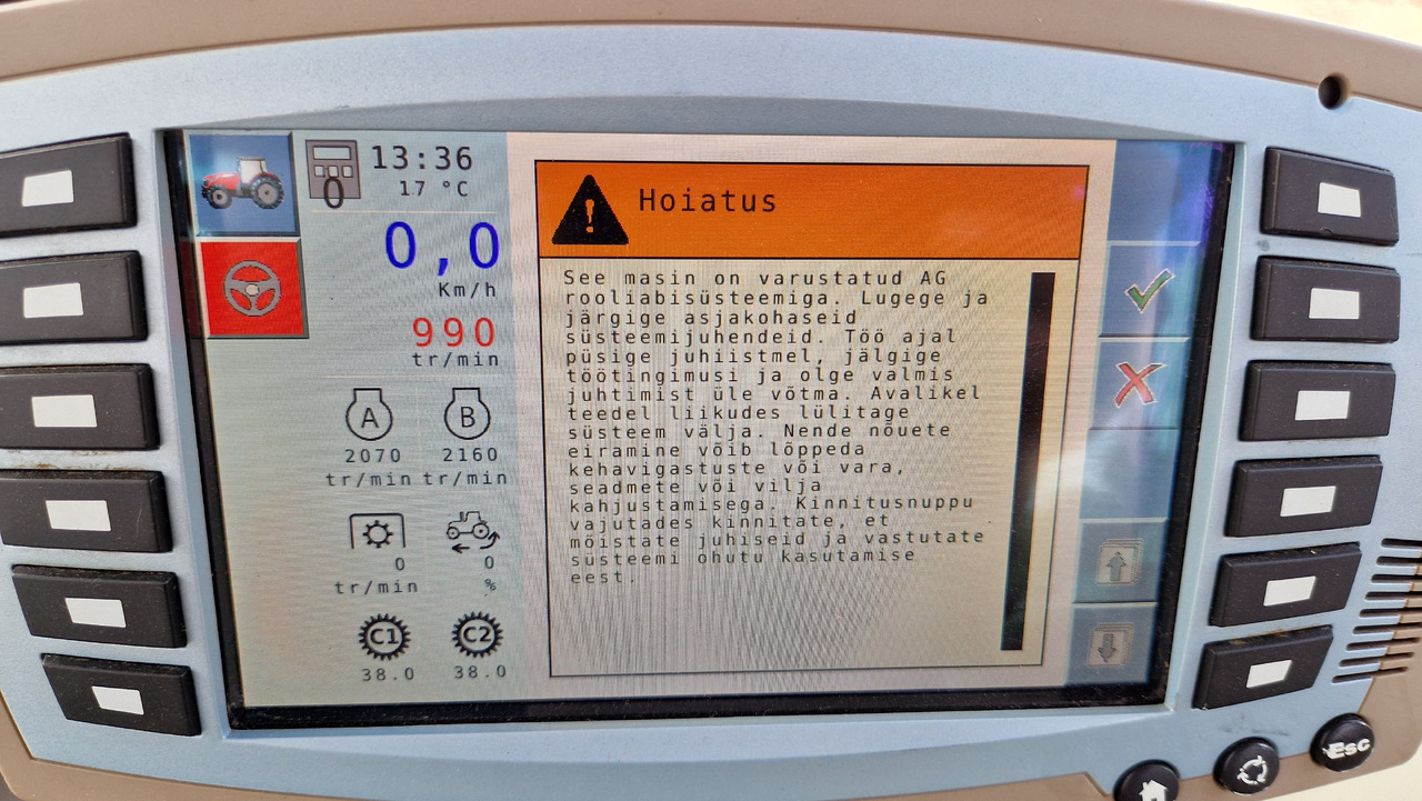 Traktor Massey Ferguson 8737: obrázek 24 Traktor Massey Ferguson 8737: obrázek 24