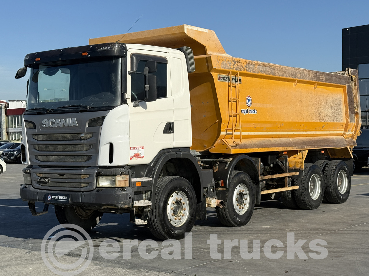 SCANIA 2012 G420/MANUAL-8X4-EURO5-HARDOX TIPPER 11 PCS - Sklápěč: obrázek 1 SCANIA 2012 G420/MANUAL-8X4-EURO5-HARDOX TIPPER 11 PCS - Sklápěč: obrázek 1