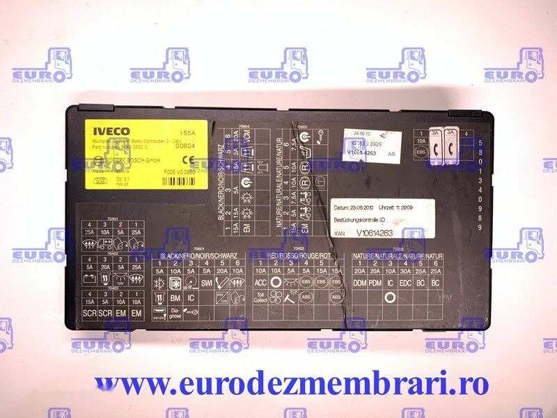 504320323 IVECO - Řídicí blok pro Nákladní auto: obrázek 1 504320323 IVECO - Řídicí blok pro Nákladní auto: obrázek 1