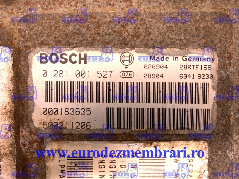 CALCULATOR MOTOR IVECO CURSOR 10 E3 500311206 - Řídicí blok pro Nákladní auto: obrázek 2 CALCULATOR MOTOR IVECO CURSOR 10 E3 500311206 - Řídicí blok pro Nákladní auto: obrázek 2